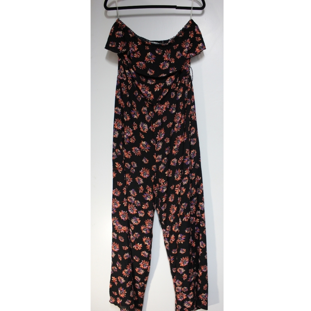 AMERICAN RAG CIE~ Floral print jumpsuit XL